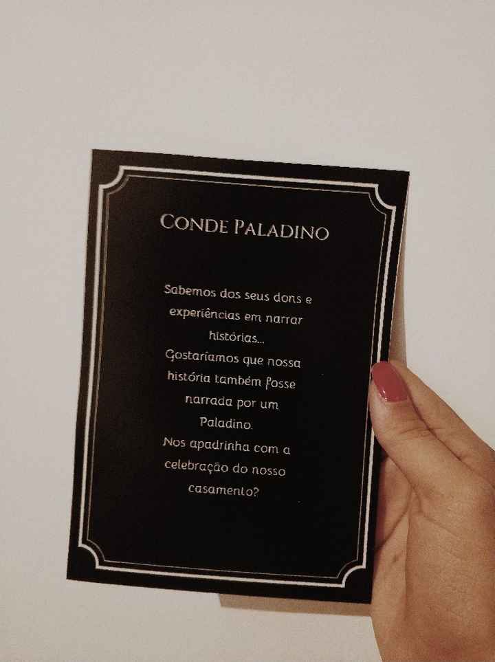 Dúvida: Convite dos padrinhos e madrinhas. - 1