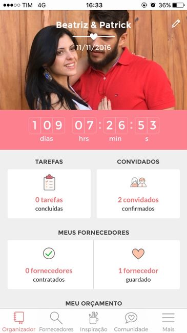 Quanto tempo falta para o seu casamento ? - 1