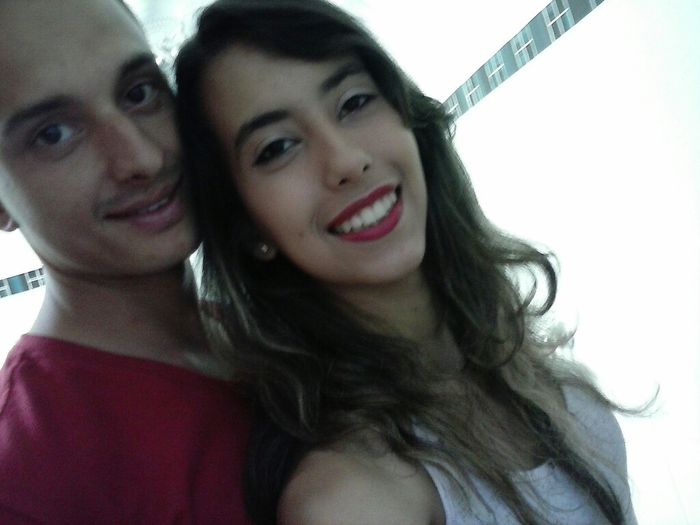 A primeira foto com o seu futuro marido - 1
