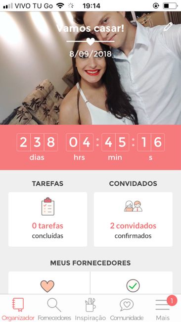 Quantos dias o seu contador marca hoje? 5
