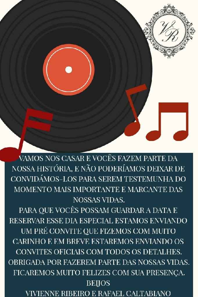 Save the date - 1