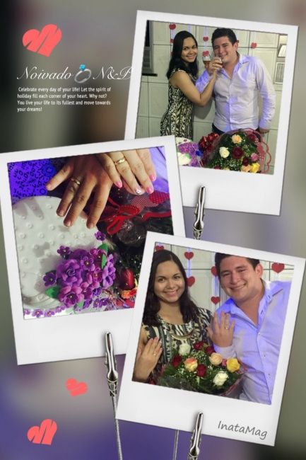 Noivado! Enfim, noiva!!!💕💍