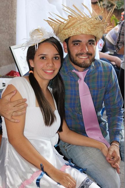 Traje dos noivos