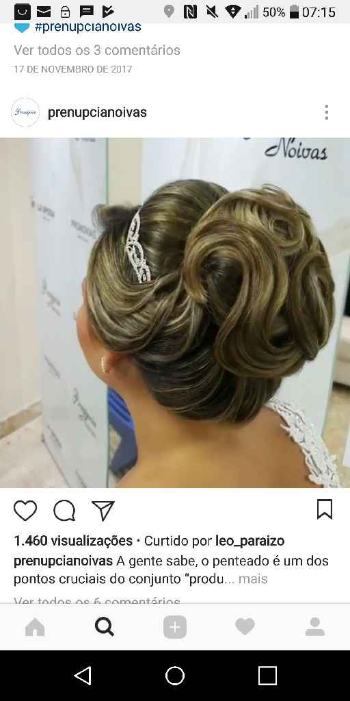 Texte do  penteado 👰🏼#16 dias #vem opinar - 2