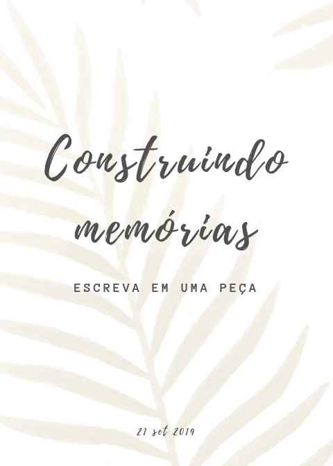 *Livro de Convidados/visitas.* - 1