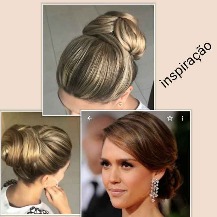 Teste de penteado #vemver #vemopinar #8dias - 1