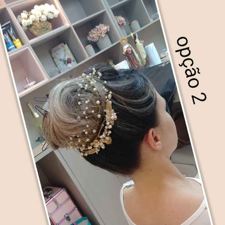 Teste de penteado #vemver #vemopinar #8dias - 3