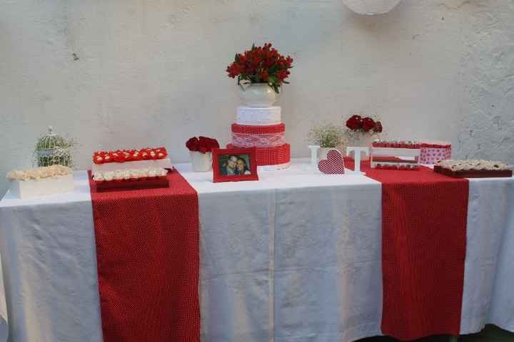minha mesa do bolo