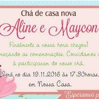 meu Convite do cha