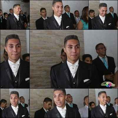 e noivo nem chorou rs...