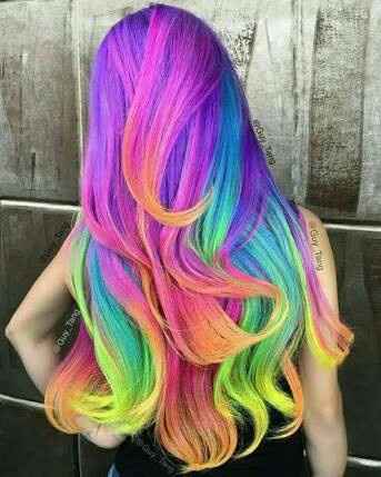 Vc usaria cabelo colorido? - 3