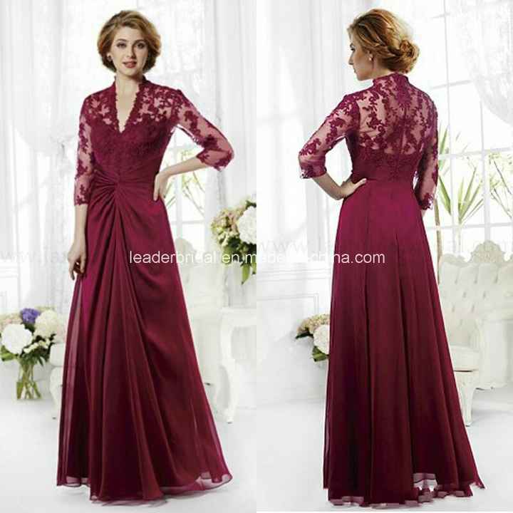 Vestido da mãe noiva - 1