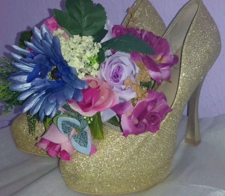 Arranjo floral no scarpin - 3