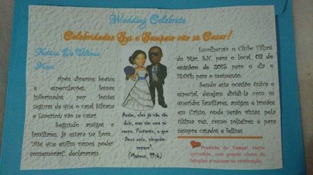 Diy convites de casamento - 3