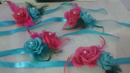 Corsages para damas e madrinhas. - 1