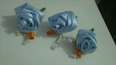 Diy flores de lapela para noivo, pai e padrinhos - 6