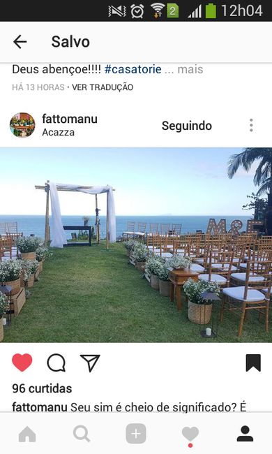 Linda vista para o mar!