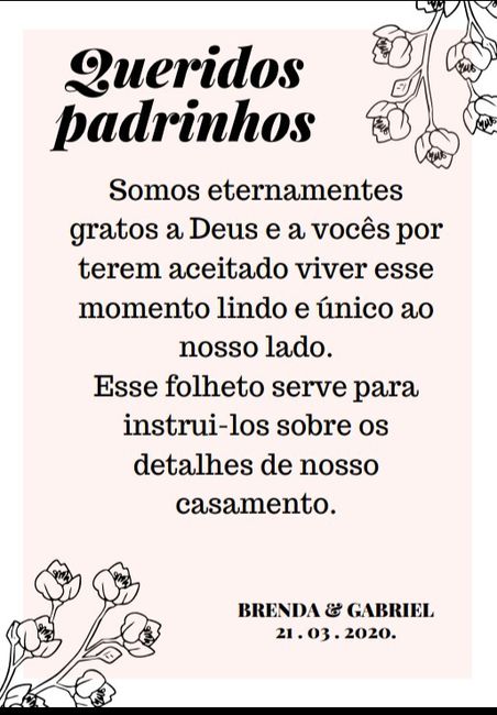Manual dos Padrinhos - vem ver - 2