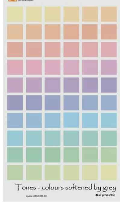 Paleta de cores das madrinhas - 3