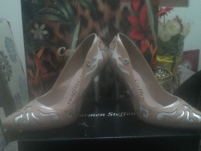 Sapatos da noiva