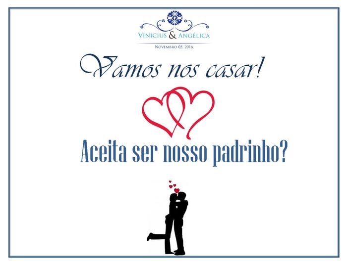 Convite Padrinho (Solteiro)