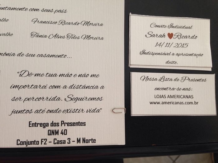 Meus convites - 2