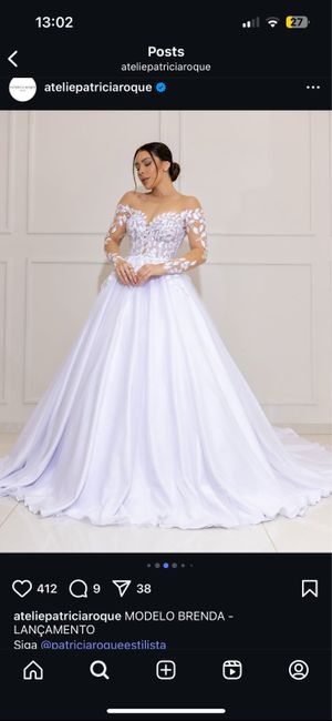 Qual desses modelos vcs acham mais bonito para cerimônia ao ar livre em chácara fim de tarde em julho ? 6