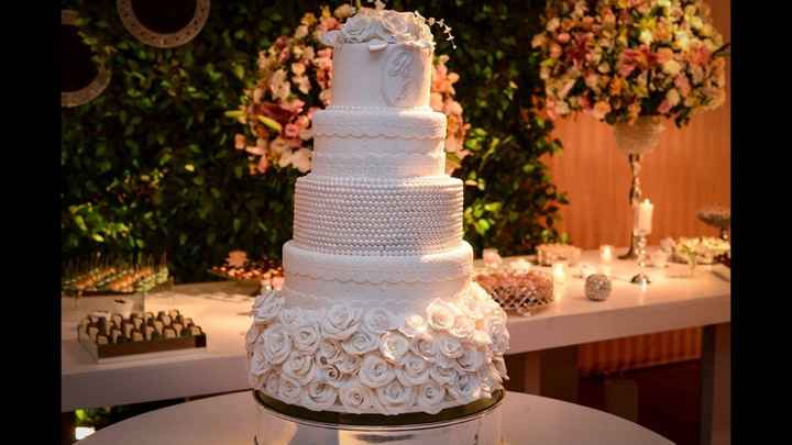 O bolo de casamento - 1