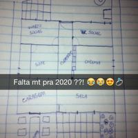Planta da futura casa
