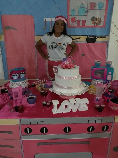 Meu chá de panela Maravigold #vemkv 💕☕💕 - 7