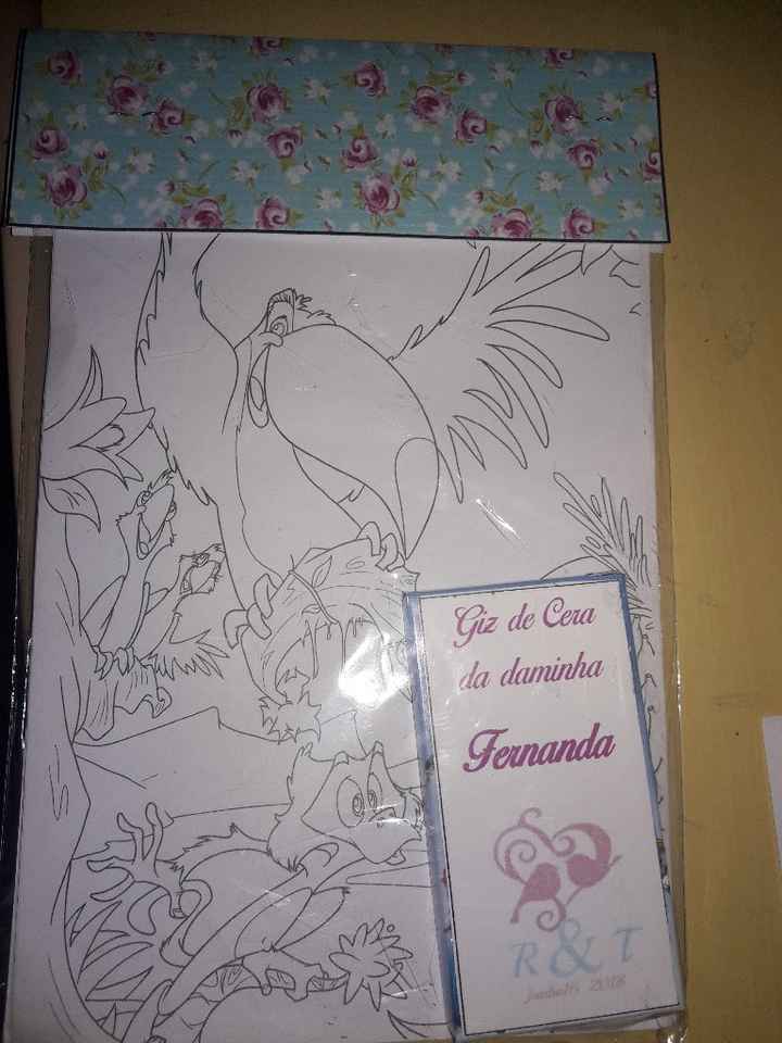 Lembrancinha para as daminhas finalmente... - 2