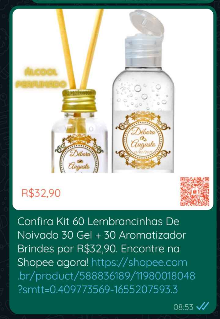 Lembrancinhas econômicas - 1