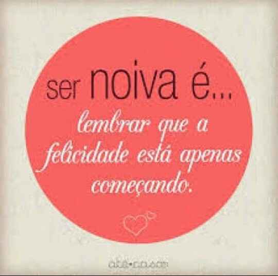 Ser noiva é... - 1