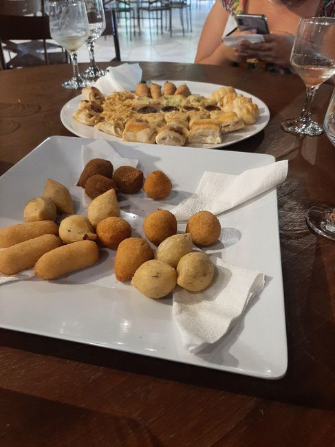 A degustação foi uma das fases mais boas hahaha 