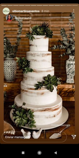 Bolo de casamento. 2