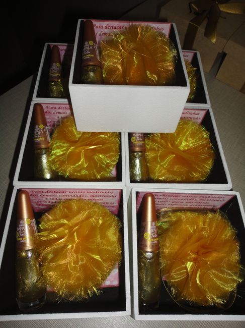 Corsages - Convite Madrinhas