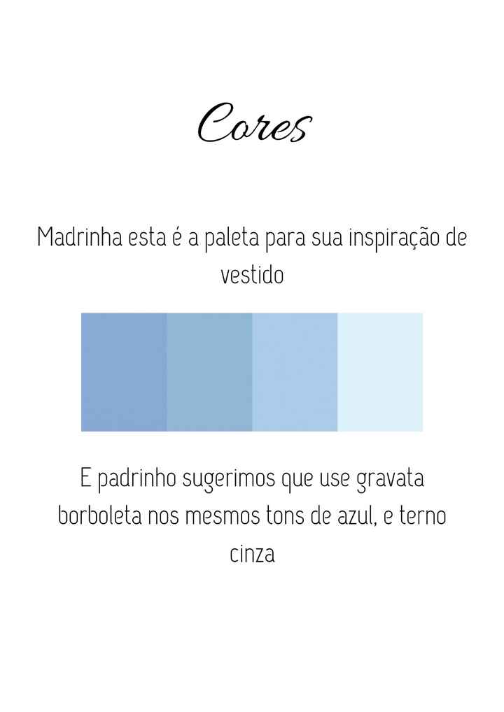 Padrinhos e madrinhas! manual