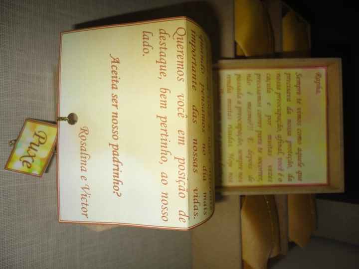 Texto convite padrinhos