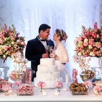 Decoração - Flores Rosas