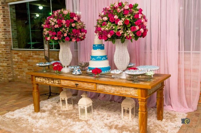 Al buffet e decoração