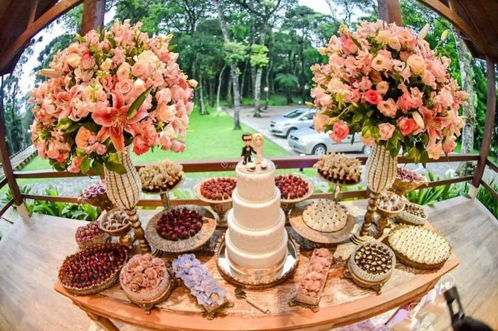 Al buffet e decoração