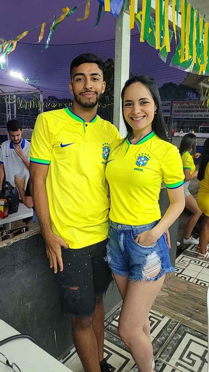 Vão assistir os jogos da Copa juntos ou separados? 💚️⚽️💛 - 1