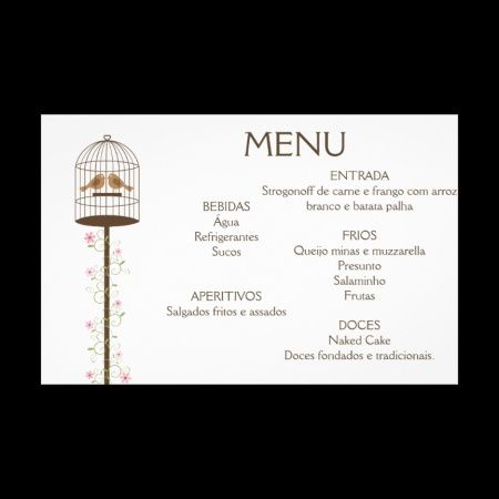 menu do dia