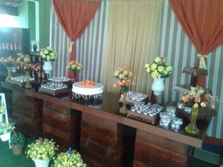 mesa do bolo