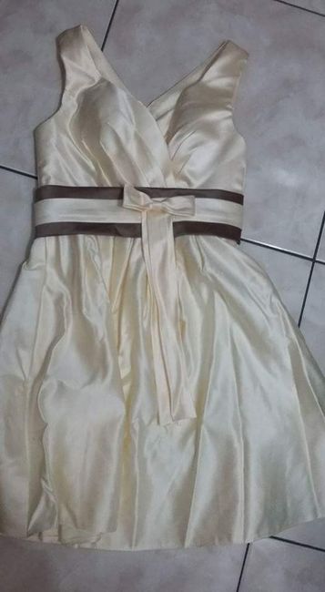 vestido da cerimônia!