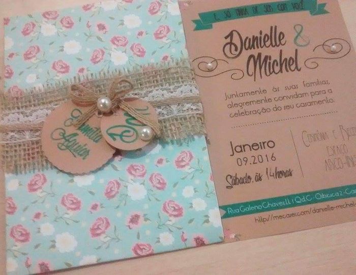 envelope e convite