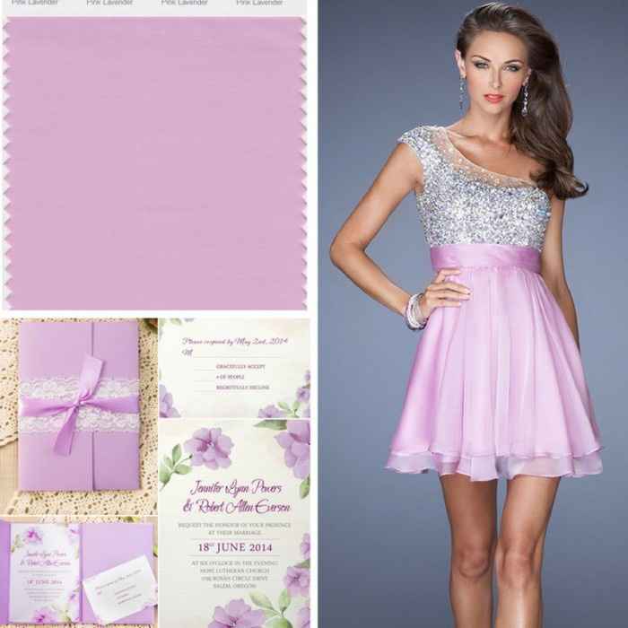 Maioria das respostas no. 5 👉Pink Lavender (Rosa Lavanda)  "Para um casamento delicado e romântico"