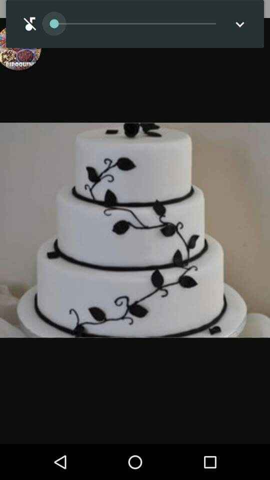 Desejo este bolo de casamento... - 1