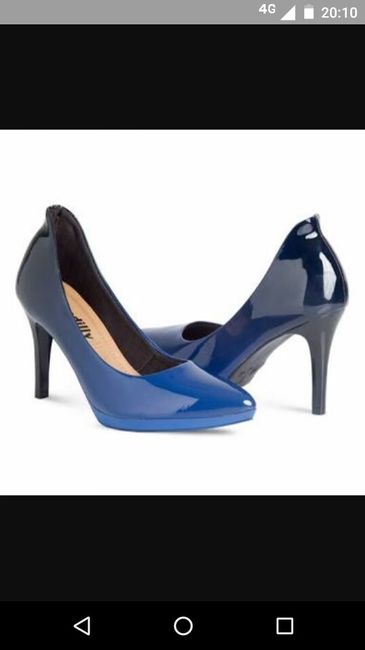 Desejo estes sapatos de noiva... - 1