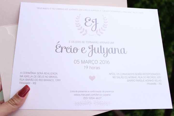 convite casamento